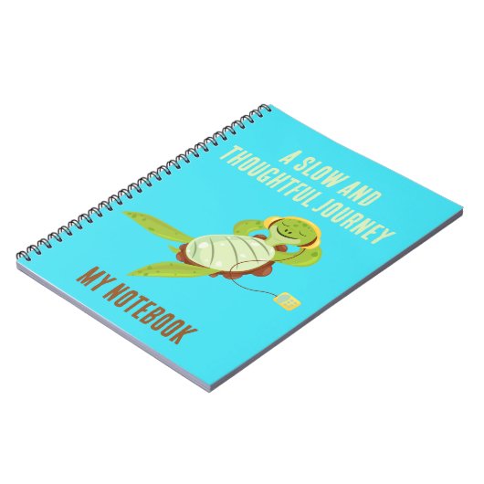 ゆっくりと思慮深い旅 ノートブック (左側)