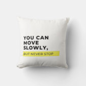 ゆっくり動けるが、決して動ストップくないやる気を起こさせる。 クッション (正面)