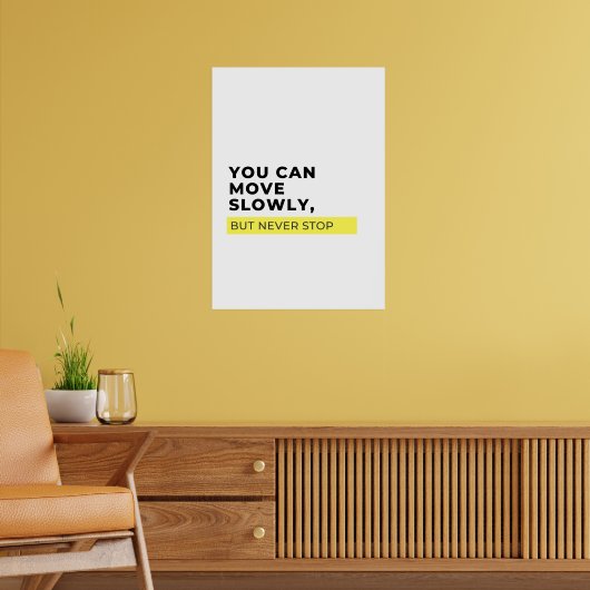 ゆっくり動けるが、決して動ストップくないやる気を起こさせる。 ポスター (リビング2)