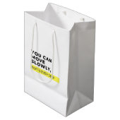 ゆっくり動けるが、決して動ストップくないやる気を起こさせる。 ミディアムペーパーバッグ (正面アングル)