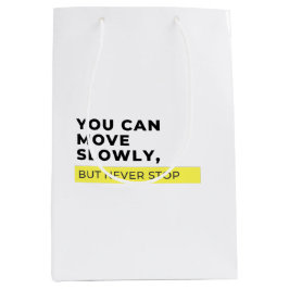 ゆっくり動けるが、決して動ストップくないやる気を起こさせる。 ミディアムペーパーバッグ