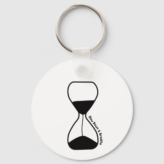 ゆっくり呼吸 – 自己気に キーホルダー (裏面)