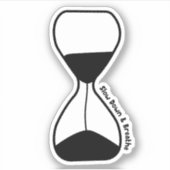 ゆっくり呼吸 – 自己気に シール (正面)