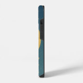 ゆっくり撮る – Dreamy Bear on the Moon iPhone Case iPhoneケース (左側面)