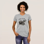 ゆっくり行こう Tシャツ (正面フル)
