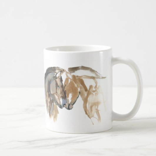ゆっくり進むべき鼻 コーヒーマグカップ (右)