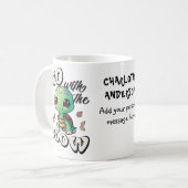 ゆっくり進カスタムむ コーヒーマグカップ (正面左)