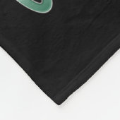 ゆったりとしたサンタグースアニ間抜けのクリスマスグース フリースブランケット (角)