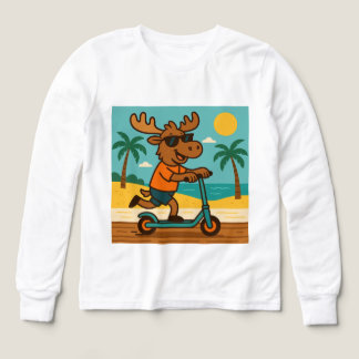 ゆったりとしたムース – ビーチアドベンチャーTシャツfor K