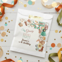 ゆったりとしたレトロな誕生日パーティーを楽しむ