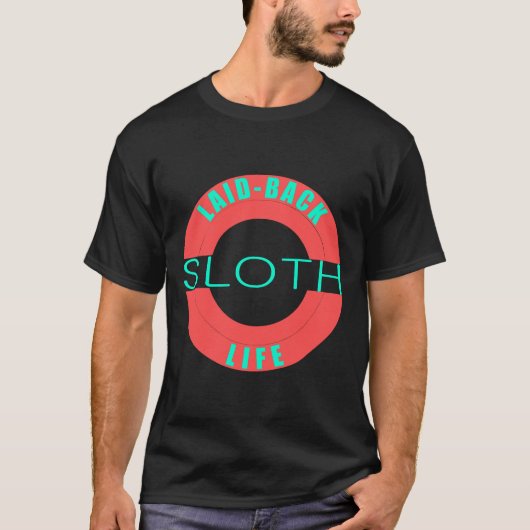 ゆったりとした怠け者の生活 Tシャツ (正面)