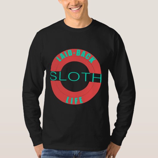 ゆったりとした怠け者の生活 Tシャツ (正面)