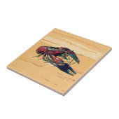 ゆでたザリガニを木に タイル (側面)