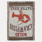 ゆでたザリガニ スローブランケット (正面縦)