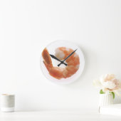 ゆでエビ ラウンド壁時計 (ホーム)