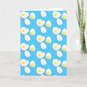 ゆで卵3D カード (正面)