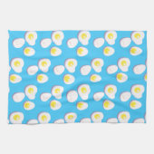 ゆで卵3D キッチンタオル (横)