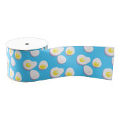 ゆで卵3D グログランリボン (リール)