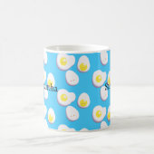 ゆで卵3D コーヒーマグカップ (中央)