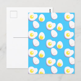 ゆで卵3D ポストカード