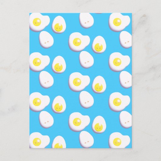 ゆで卵3D ポストカード (正面)