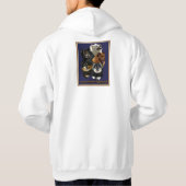 ゆとりフィンランド語ラプーンSCREENED IMAGE on BACK パーカ (裏面)