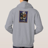 ゆとりフィンランド語ラプーンSCREENED IMAGE on BACK パーカ (裏面)