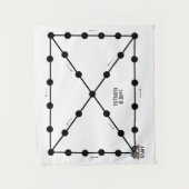 ゆとり海苔KOREANボードゲーム タペストリー (正面)