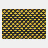 ゆみタコパターン ラッピングペーパーシート (正面2)