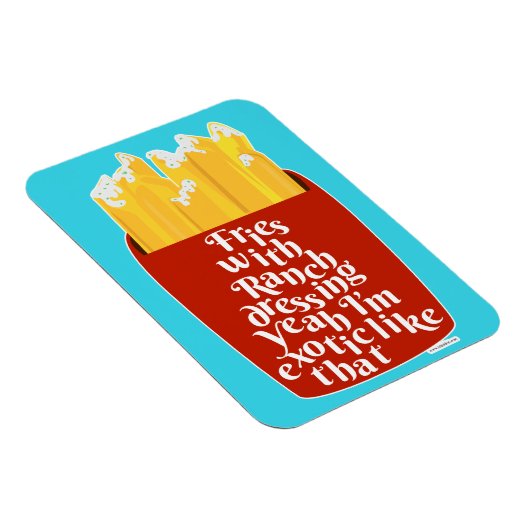 ゆみ牧場オンフライアススローガン マグネット (右側)