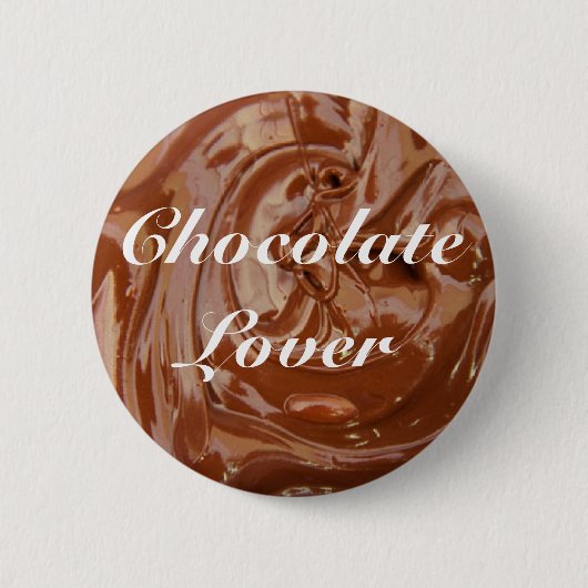 ゆむチョコレート愛好家 缶バッジ (正面)
