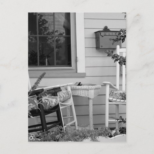 ゆらゆら椅子 ポストカード (正面)