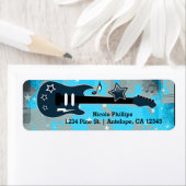 ゆりかごの赤ちゃんシャワー招待状住所ラベル ラベル (インサイチュ)