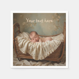 ゆりかごの赤ちゃん スタンダードカクテルナプキン