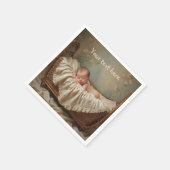ゆりかごの赤ちゃん スタンダードカクテルナプキン (角)