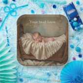 ゆりかごの赤ちゃん ペーパープレート (パーティー)