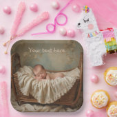 ゆりかごの赤ちゃん ペーパープレート (パーティー)