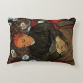 『ゆりかご』(オーギュスティーヌ・ルーラン) by ヴィンセント・ファン・ゴッホ アクセントクッション (裏面)