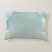 ゆり水彩及びパステルエッグとバニーの入ったバスケット アクセントクッション (裏面)