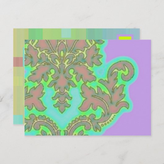 ゆり花はがき ポストカード (正面/裏面)