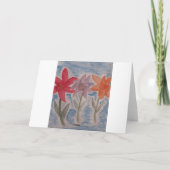 ゆり花グリーティングカード カード (裏面)