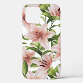 ゆり花。花柄 Case-Mate iPhoneケース (裏面)