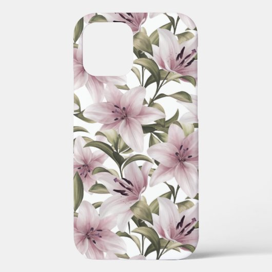 ゆり花。花柄 Case-Mate iPhoneケース (裏面)
