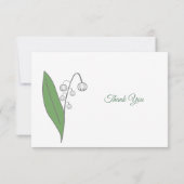 ゆり谷の葬儀サンキューノートカード サンキューカード (裏面)