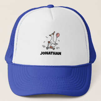 ゆるい間抜けTシャツにグースおもしろいを一つ キャップ