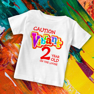 ゆるい鮮やか幼児のTシャツに注意2 ベビーTシャツ