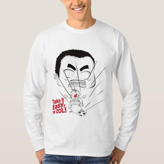 ゆるく生きようぜ Tシャツ (正面)