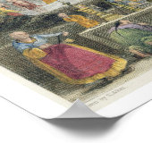 「ゆん石の石」寺の祭壇作品、ティン –  ポスター (角)