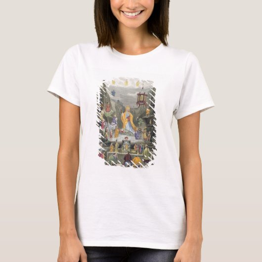 「ゆん石の石」寺の祭壇作品、ティン – Tシャツ (正面)