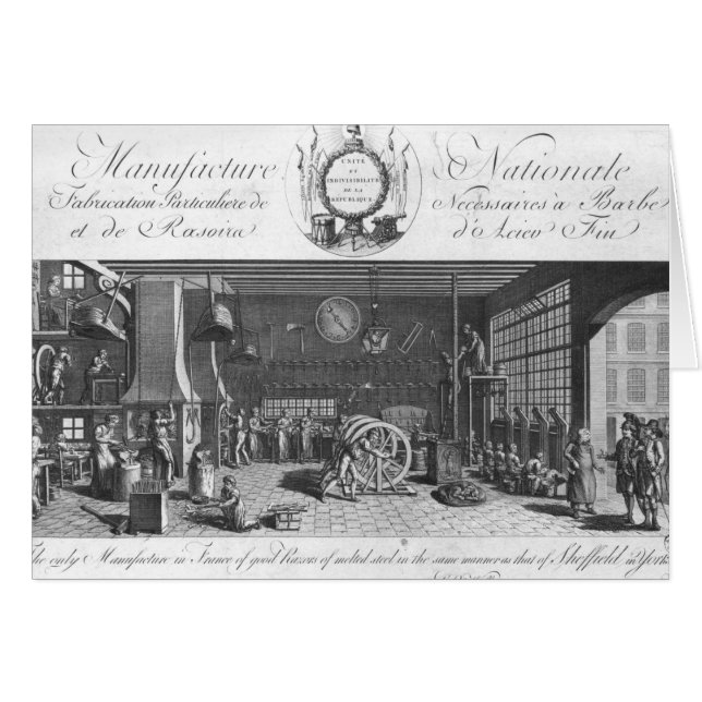 よいかみそりのフランスの唯一の製造 (正面横)